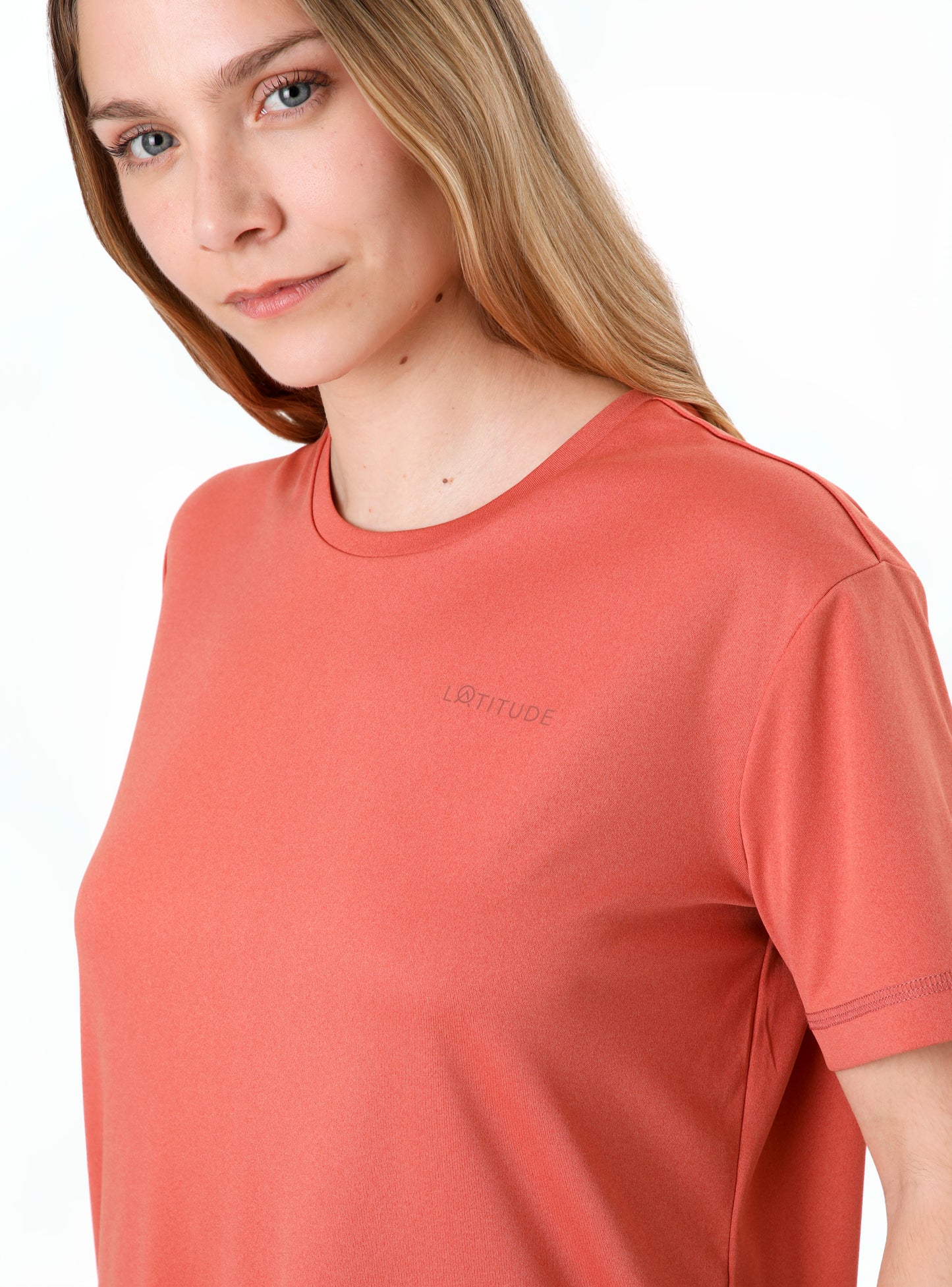 Polera mujer Ulmo naranja