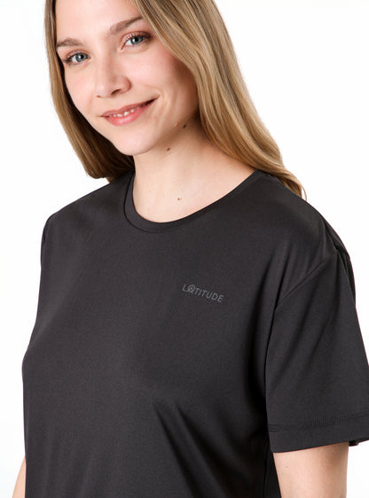 Polera mujer Ulmo negra