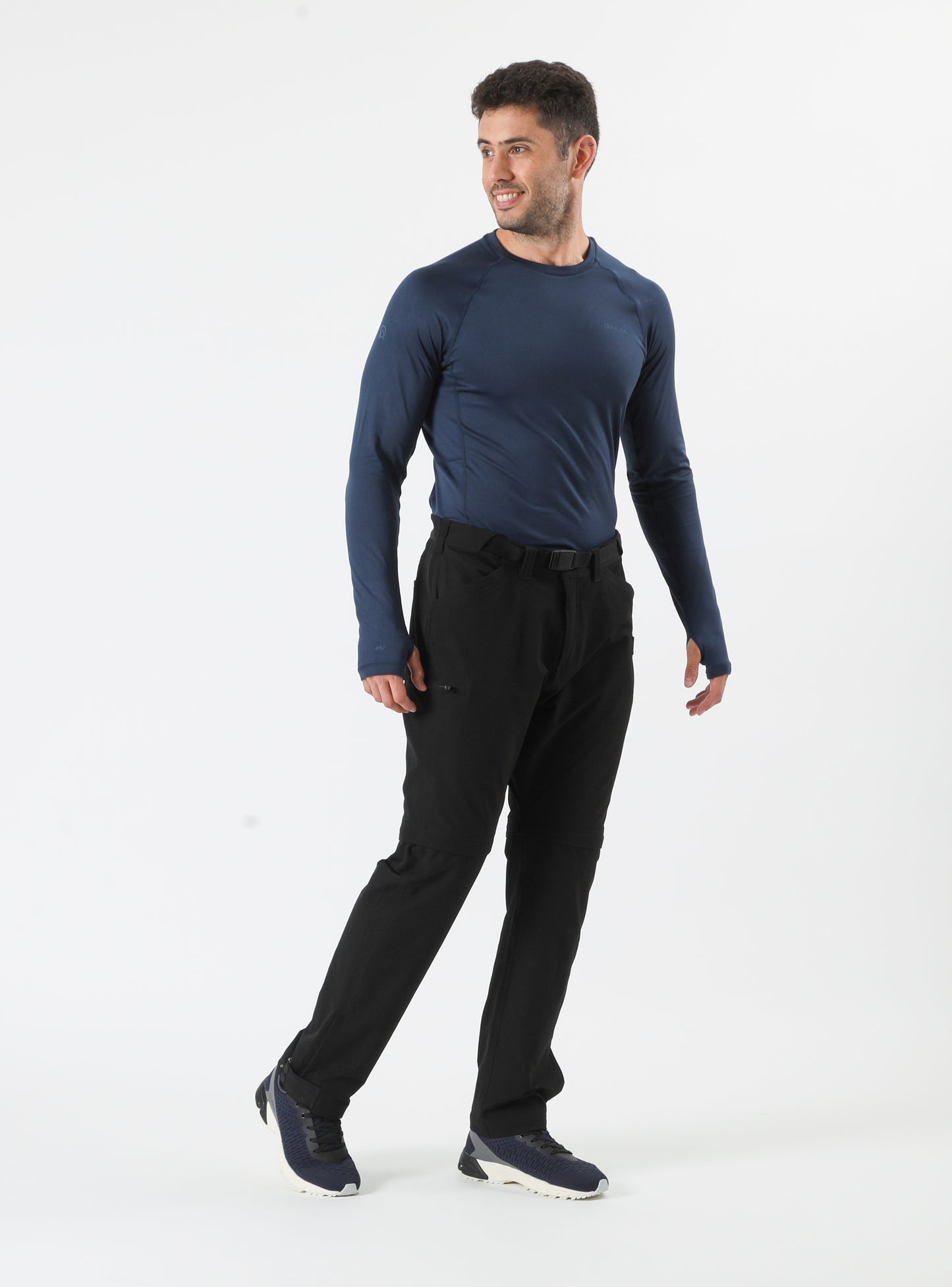 Pantalón de hombre Lacand color negro