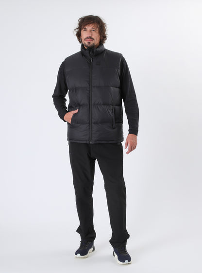 Parka sin Mangas Hombre Hydra Negra