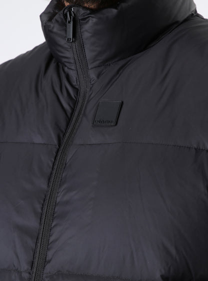 Parka sin Mangas Hombre Hydra Negra