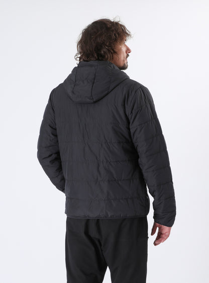 Parka Delgada Hombre Ara Negra