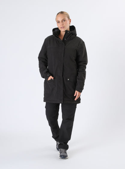 Parka Mujer Hallerbo Negra