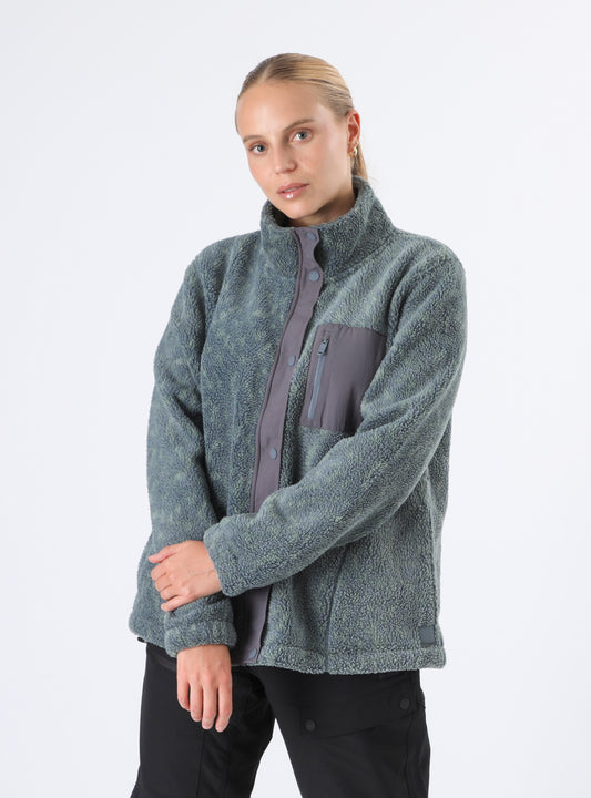 Sherpa Mujer Comfy Azul