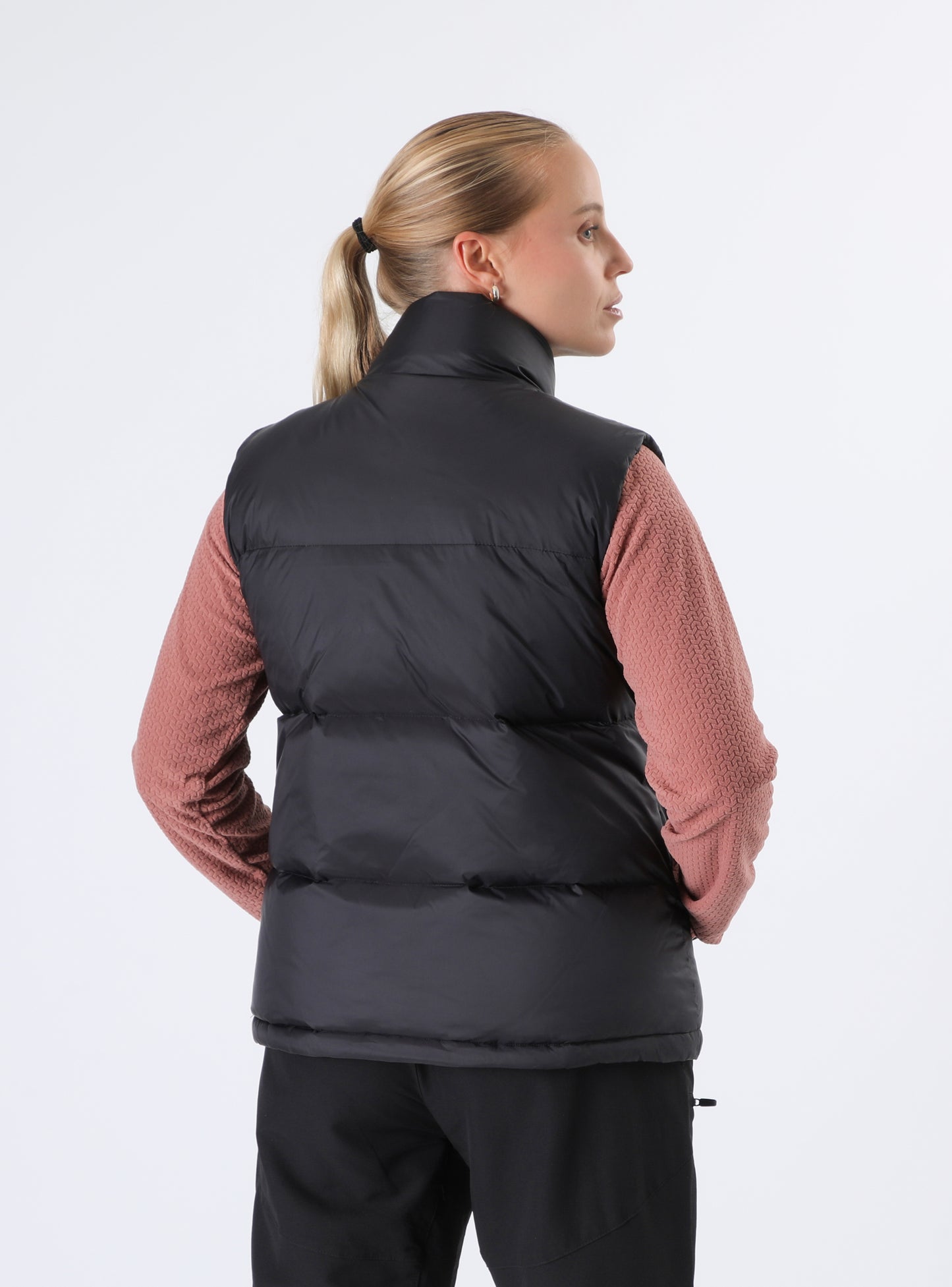 Parka sin Mangas Mujer Domini Negra
