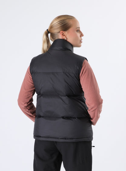 Parka sin Mangas Mujer Domini Negra
