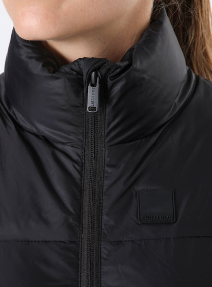 Parka sin Mangas Mujer Domini Negra
