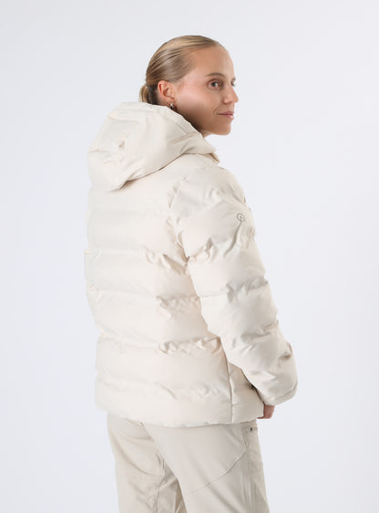 Parka mujer Bush color beige