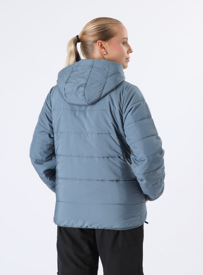 Parka Delgada Mujer Socotra Celeste