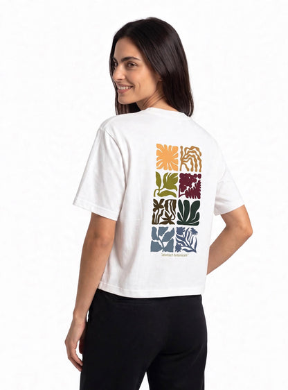 Polera mujer manga corta Chacabuco color blanco