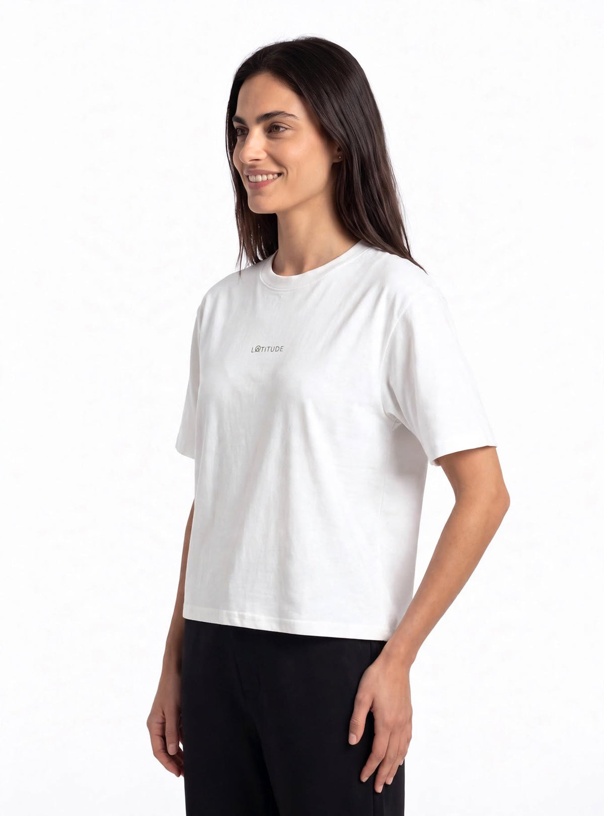Polera mujer manga corta Chacabuco color blanco