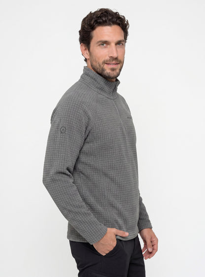 Polar Texturizado Hombre Fitz Roy color gris