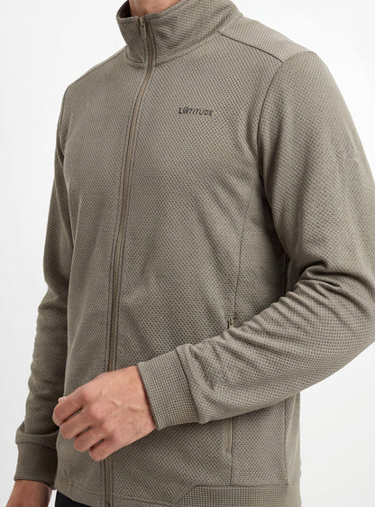 Polerón Waffle Hombre Toltén color beige