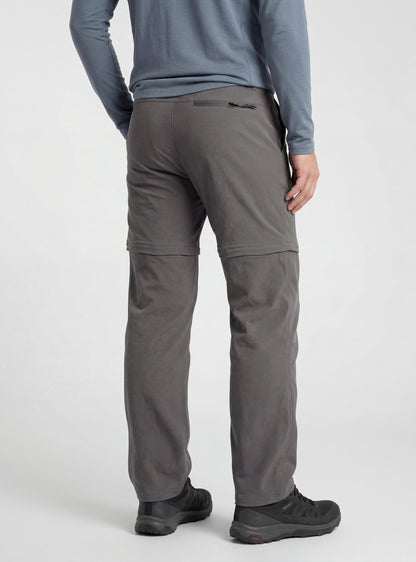 Pantalón Desmontable Hombre Futaleufú color gris