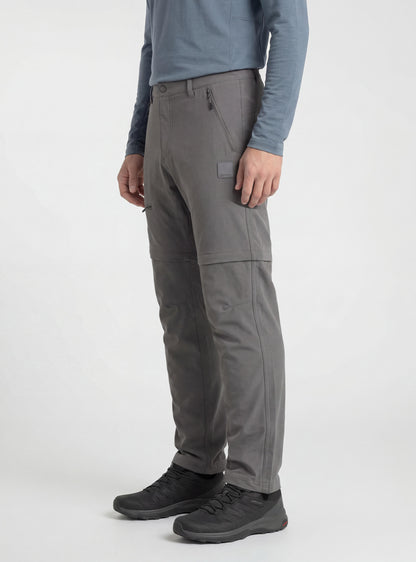 Pantalón Desmontable Hombre Futaleufú color gris
