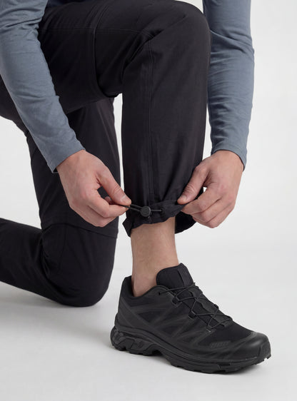 Pantalón Desmontable Hombre Futaleufú color Negro