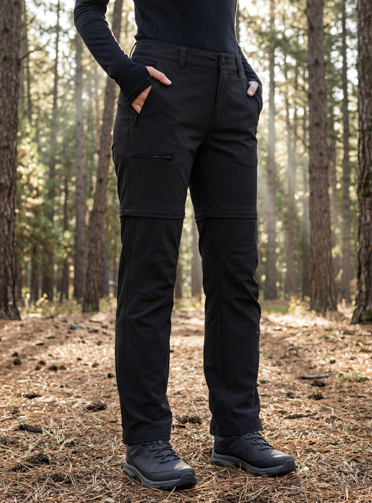 Pantalón Desmontable Mujer Cochamó Negro