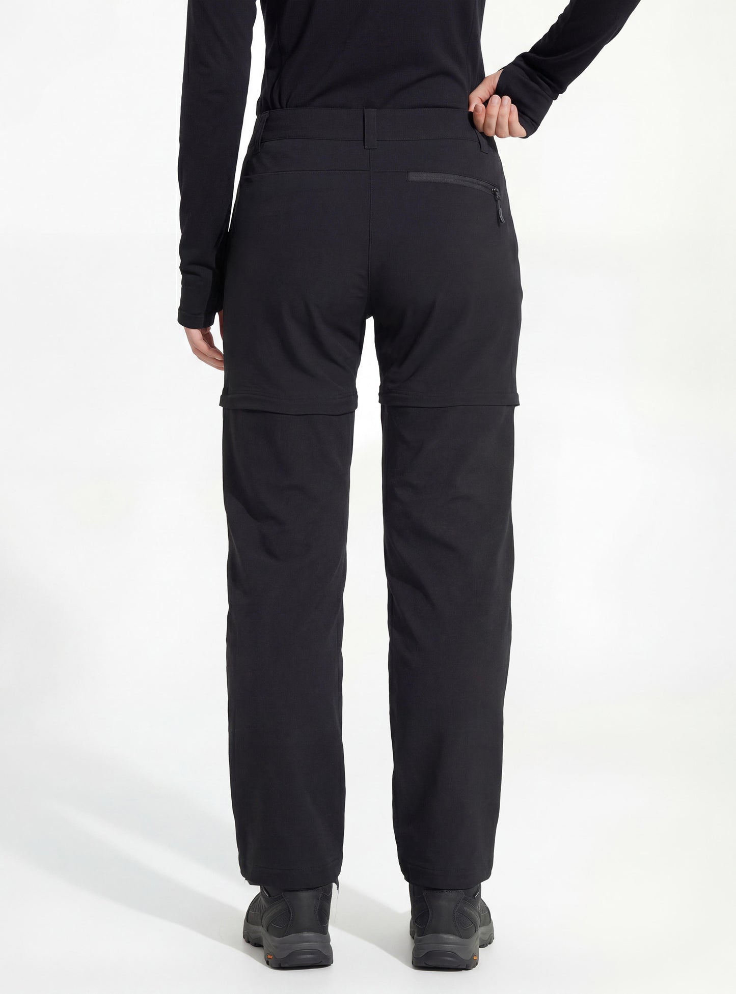Pantalón Desmontable Mujer Cochamó Negro