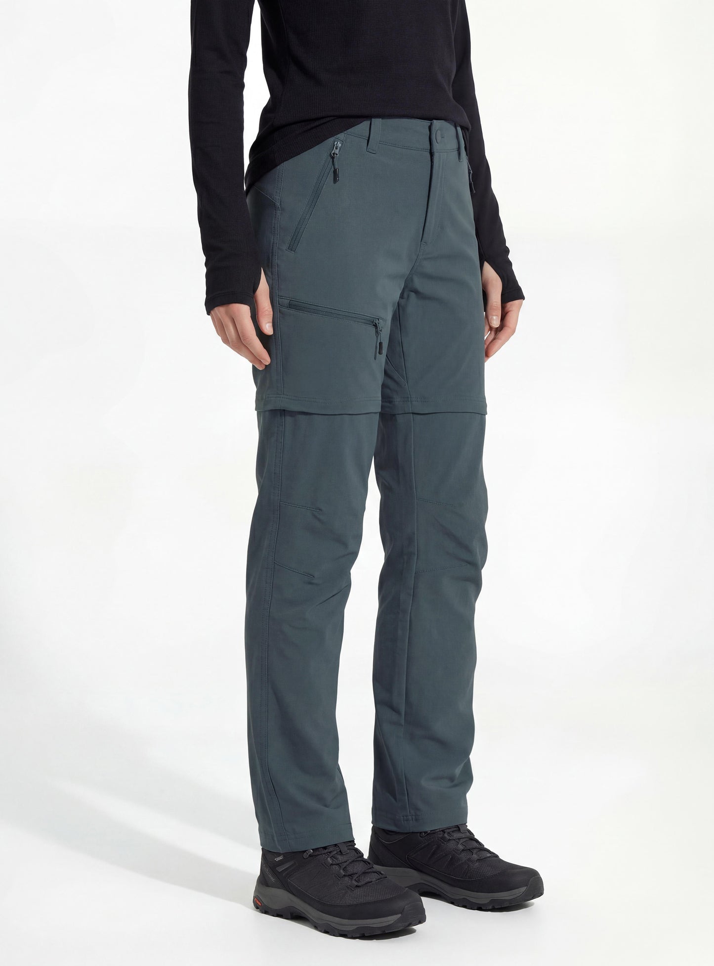 Pantalón Desmontable Mujer Cochamó color verde