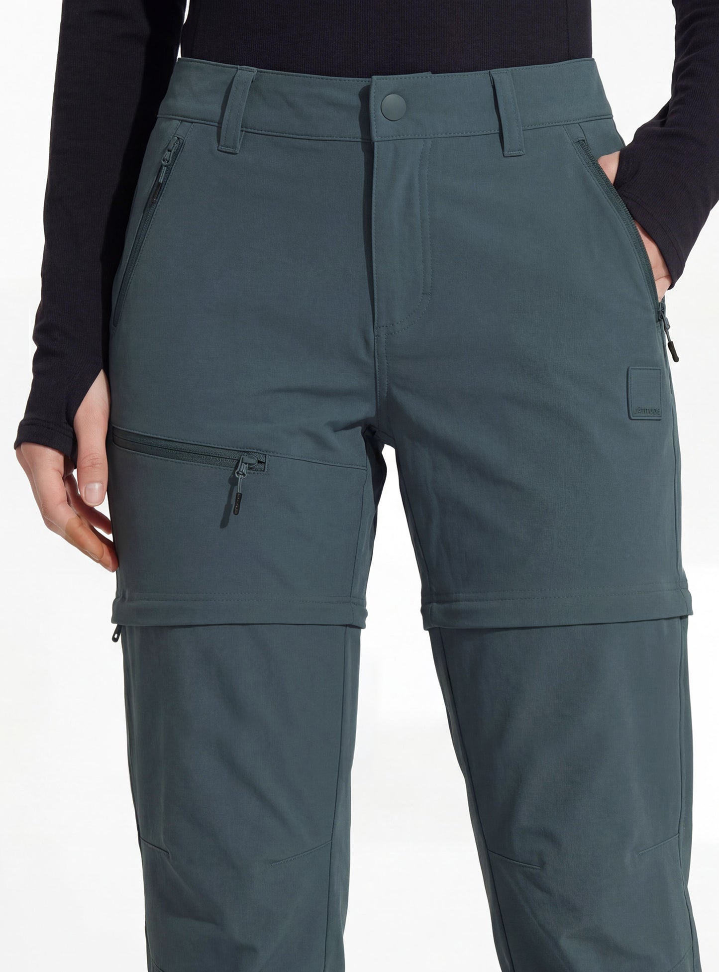 Pantalón Desmontable Mujer Cochamó color verde