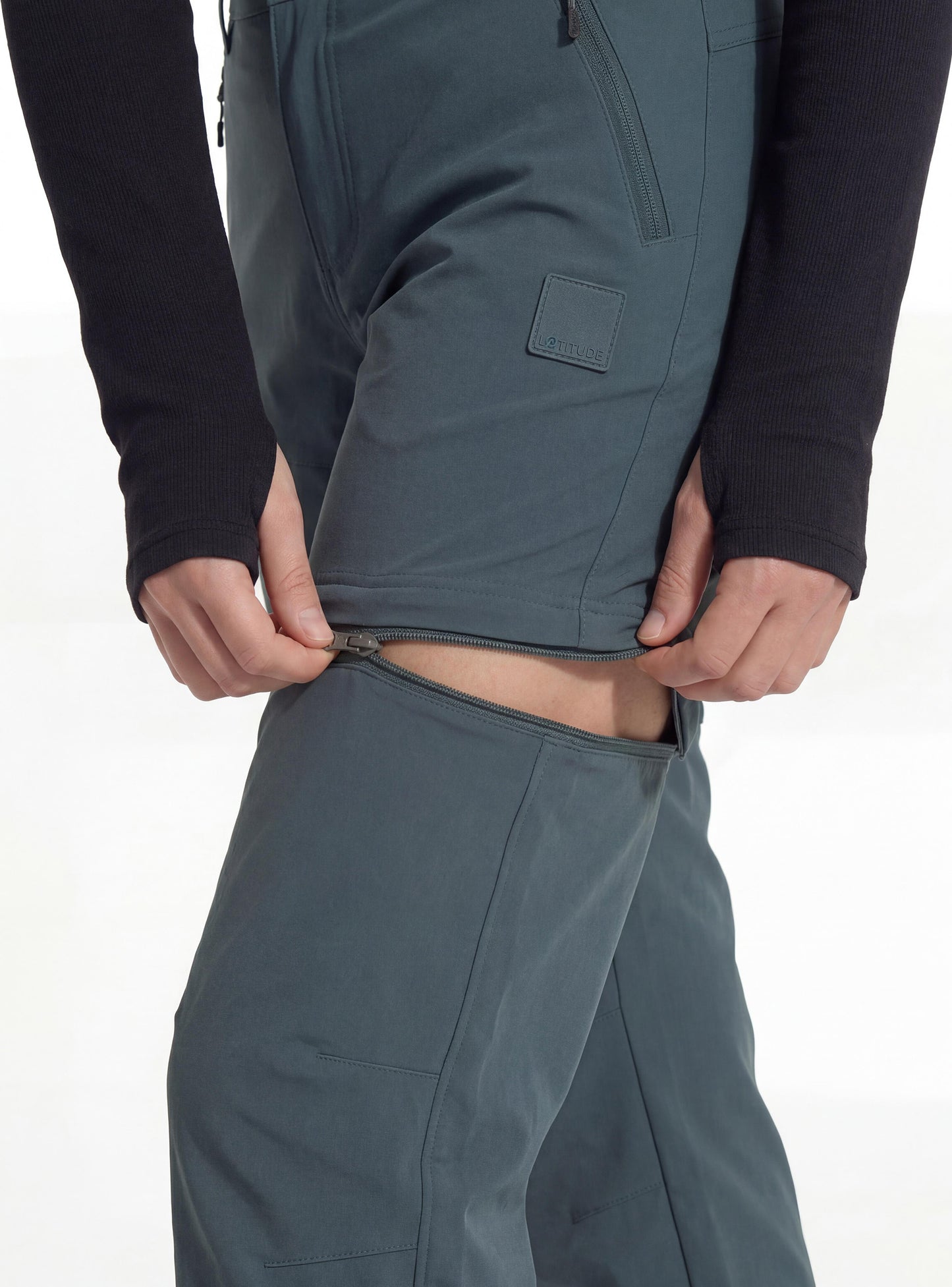 Pantalón Desmontable Mujer Cochamó color verde