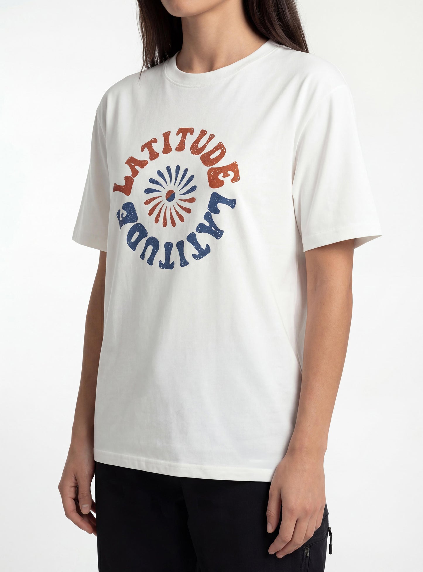 Polera manga corta de mujer color blanco